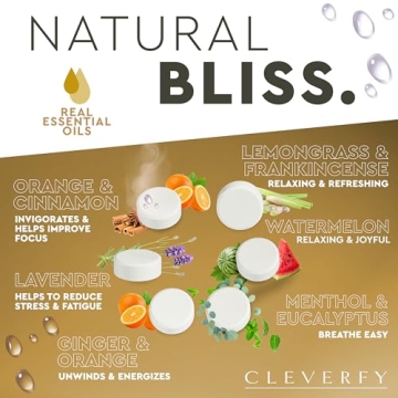 Aromatherapy Shower Steamers for Men - Relax & Refresh