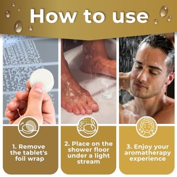 Aromatherapy Shower Steamers for Men - Relax & Refresh