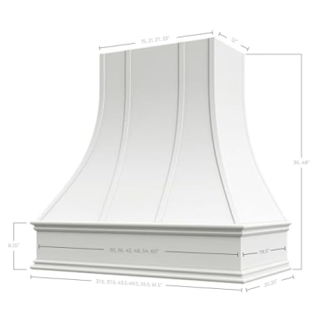 Riley & Higgs Curved Front Range Hood Cover - Stylish Upgrade