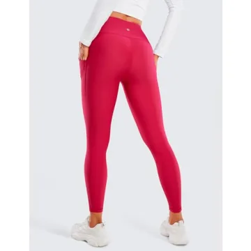 CRZ YOGA Fleece Lined Leggings - Winter Warmth & Comfort