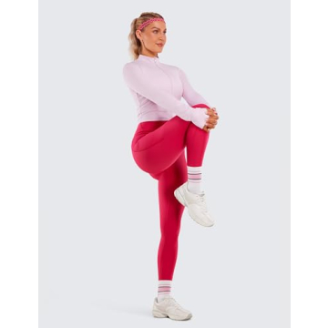 CRZ YOGA Fleece Lined Leggings - Winter Warmth & Comfort