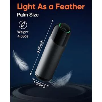 Cosyzone Hand Warmers Rechargeable, 2 Pack 8000mAh Electric Hand Warmer Power Bank, 360°Warmth, Perfect for Outdoor and Camping, Best Gift for Winter