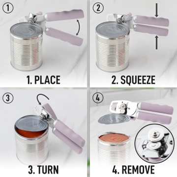 Zulay Heavy Duty Can Opener with Lifetime Warranty for Easy Use