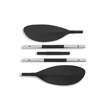 Intex Explorer K2 and Challenger K1 Inflatable Kayaks Set