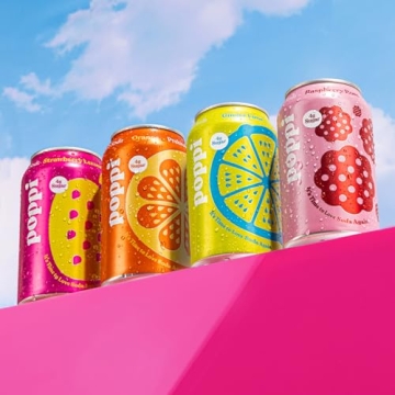 Poppi Sparkling Prebiotic Soda with Apple Cider Vinegar 12oz