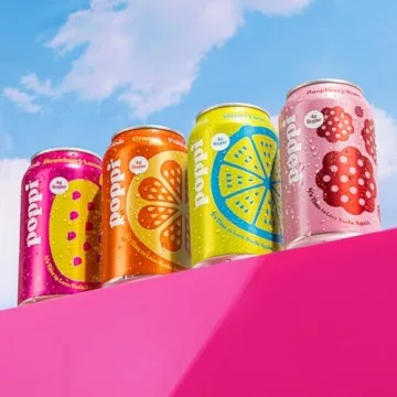 Poppi Sparkling Prebiotic Soda with Apple Cider Vinegar 12oz