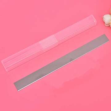 Flexible Stainless Steel Clay Cutter Blade Set - 2 Pcs