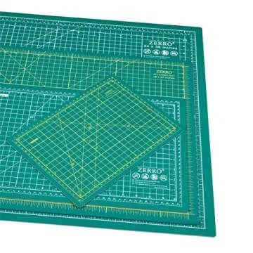 ZERRO Cutting Mat 24" x 36" for Craft & Sewing Projects