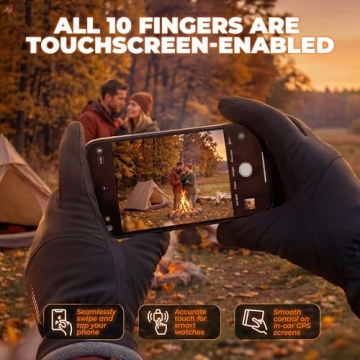 RIVMOUNT Waterproof Thermal Winter Gloves for All