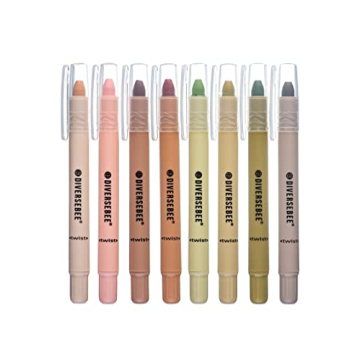 DIVERSEBEE Gel Highlighters for Bible Study - 8 Pack