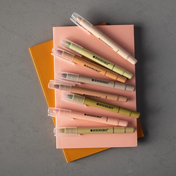 DIVERSEBEE Gel Highlighters for Bible Study - 8 Pack