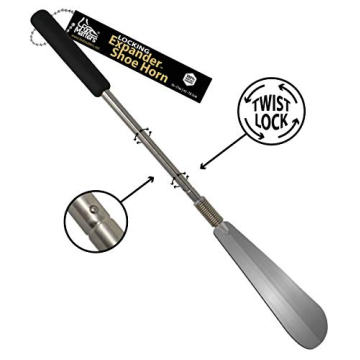 FootMatters Expander Shoe Horn Extra Long, Adjustable