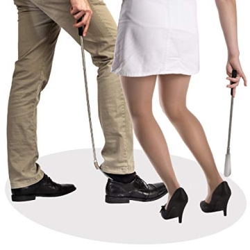 FootMatters Expander Shoe Horn Extra Long, Adjustable