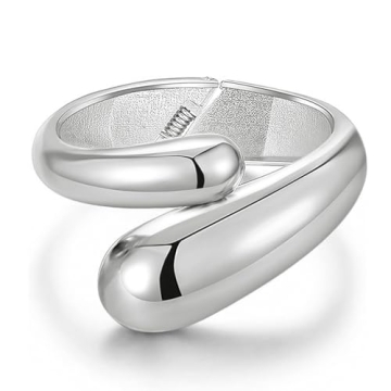 Stylish Gold Cuff Bangle Bracelet for Women - Elegant Statement Jewelry