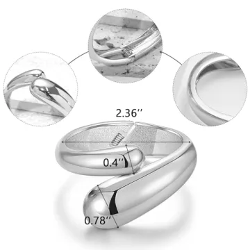 Elegant Gold Cuff Bangle Bracelet for Sophisticated Women