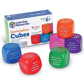 Learning Resources Conversation Cubes for All Ages