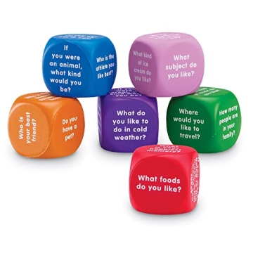 Learning Resources Conversation Cubes for All Ages