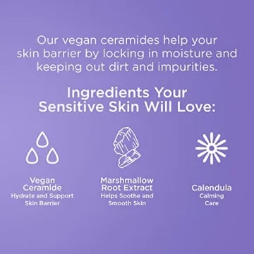Hydrating Vegan Ceramide Face Lotion for Sensitive Skin
