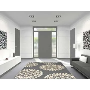 Stylish Qute Home Non-Slip Area Rug for Every Space