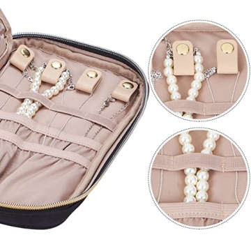 NISHEL Compact Travel Jewelry Organizer for All Occasions