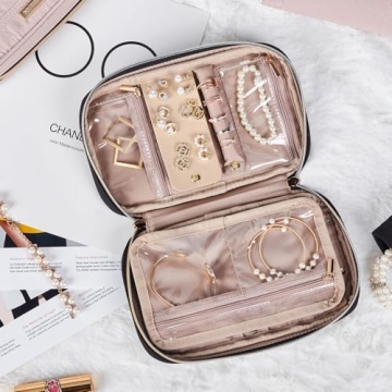NISHEL Compact Travel Jewelry Organizer for All Occasions