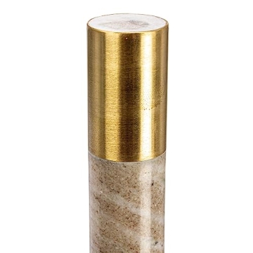 Bloomingville Marble Paper Towel Holder with Brass Accent