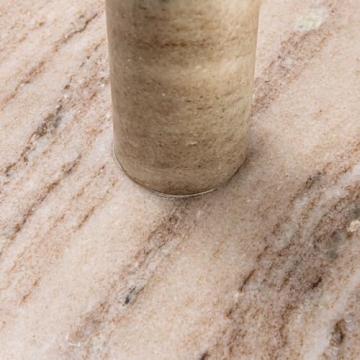 Bloomingville Marble Paper Towel Holder with Brass Accent