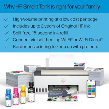 HP Smart-Tank 5000 All-in-One Printer with 2 Years Ink