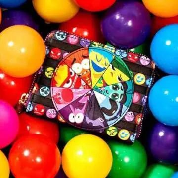 Loungefly Pixar Inside Out Zip Wallet - Stylish & Eco-Friendly