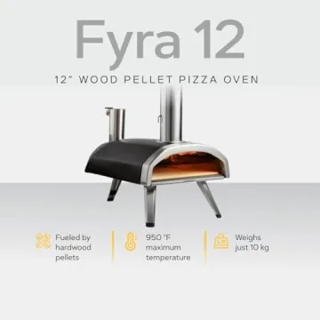 Ooni Fyra 12 Wood Pellet Pizza Oven Portable Outdoor Grill