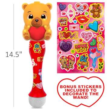 ArtCreativity Light Up Bubble Wand for Toddlers' Fun