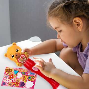 ArtCreativity Light Up Bubble Wand for Toddlers' Fun