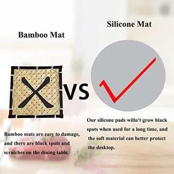 Multi-Purpose Silicone Microwave Mat - BPA Free, Heat Resistant 475°F