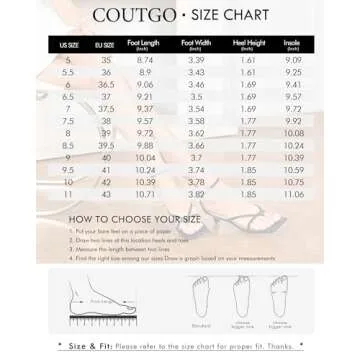 Coutgo Womens Strappy Low Kitten Heels Sandals Open Square Toe Flip Flop Summer Dress Party Shoes,Nude,size 8.5