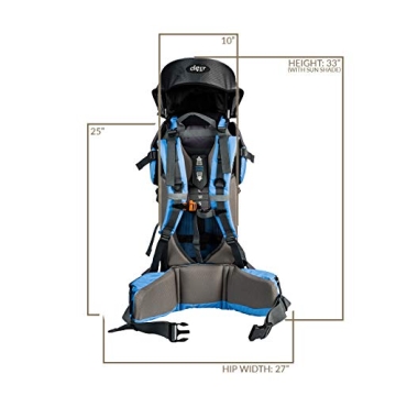 ClevrPlus Canyonero Baby Backpack Carrier for Hiking
