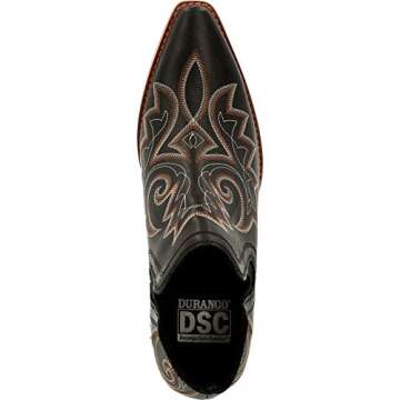 Durango Women's Crush Fashion Boot, Raven Black, 9