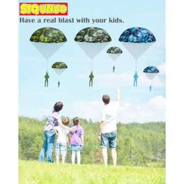SIQUNUO Parachute Toys - Fun Outdoor Games for Kids