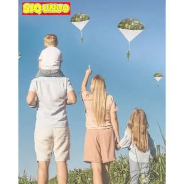 SIQUNUO Parachute Toys - Fun Outdoor Games for Kids