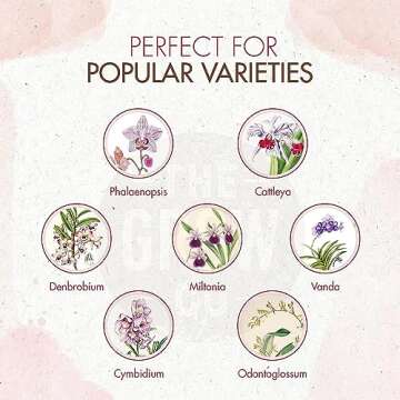 Organic Ready to Spray Orchid Food Mist - Bloom Booster Fertilizer for Orchids in Pots - Plant Nutrients for Healthy Flower & Reblooms (8 oz)