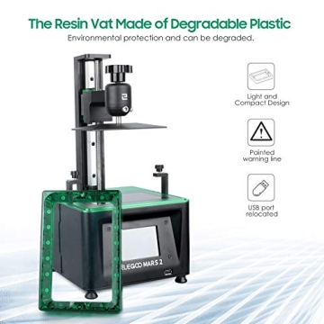 Elegoo Mars 2 3D Printer with 2K Monochrome LCD