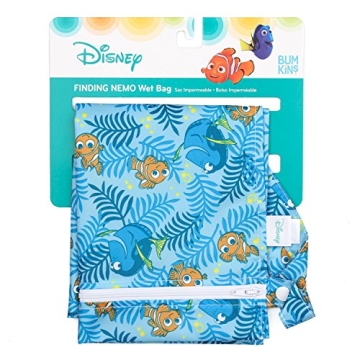 Bumkins Disney Waterproof Wet Bag for Travel and Diapers