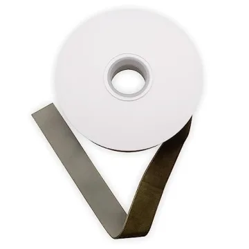 Dk Khaki Velvet Ribbon 10 Yards for Crafts and Decor