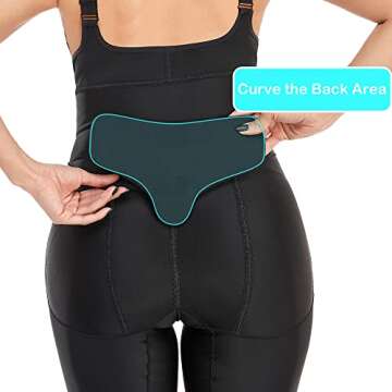 PAZ WEAN Lipo foam Back Board Post Surgery Liposuction 360 lumber backboard compression for lipo Bbl Recovery