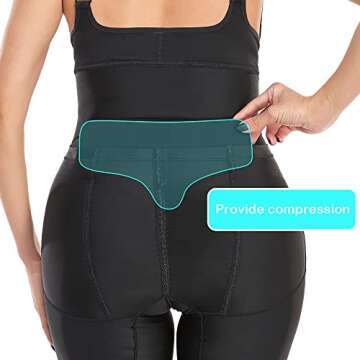 PAZ WEAN Lipo foam Back Board Post Surgery Liposuction 360 lumber backboard compression for lipo Bbl Recovery