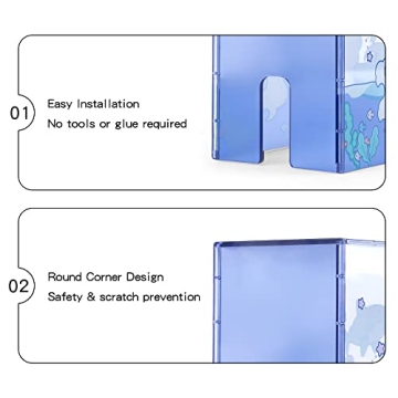 GeekShare Cute Shark Acrylic Dust Cover for Switch Dock