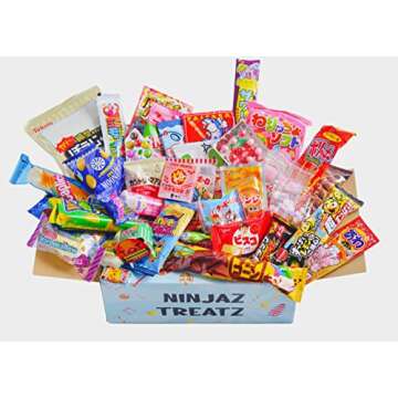 40 Japanese Candy & Snack Box and Other Popular Sweets (Box)