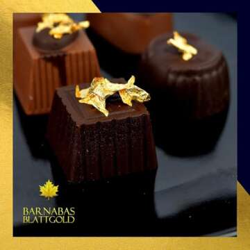 Barnabas Blattgold Edible Gold Leaf - Cake Decorations