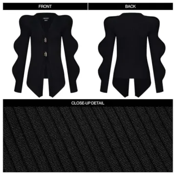 Chic URBAN REVIVO Women Cardigan for Every Season