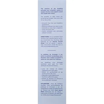 Province Apothecary Women's Daily Glow Facial Dry Brush for Radiance