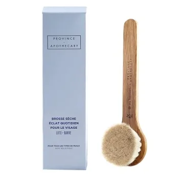 Province Apothecary Women's Daily Glow Facial Dry Brush for Radiance
